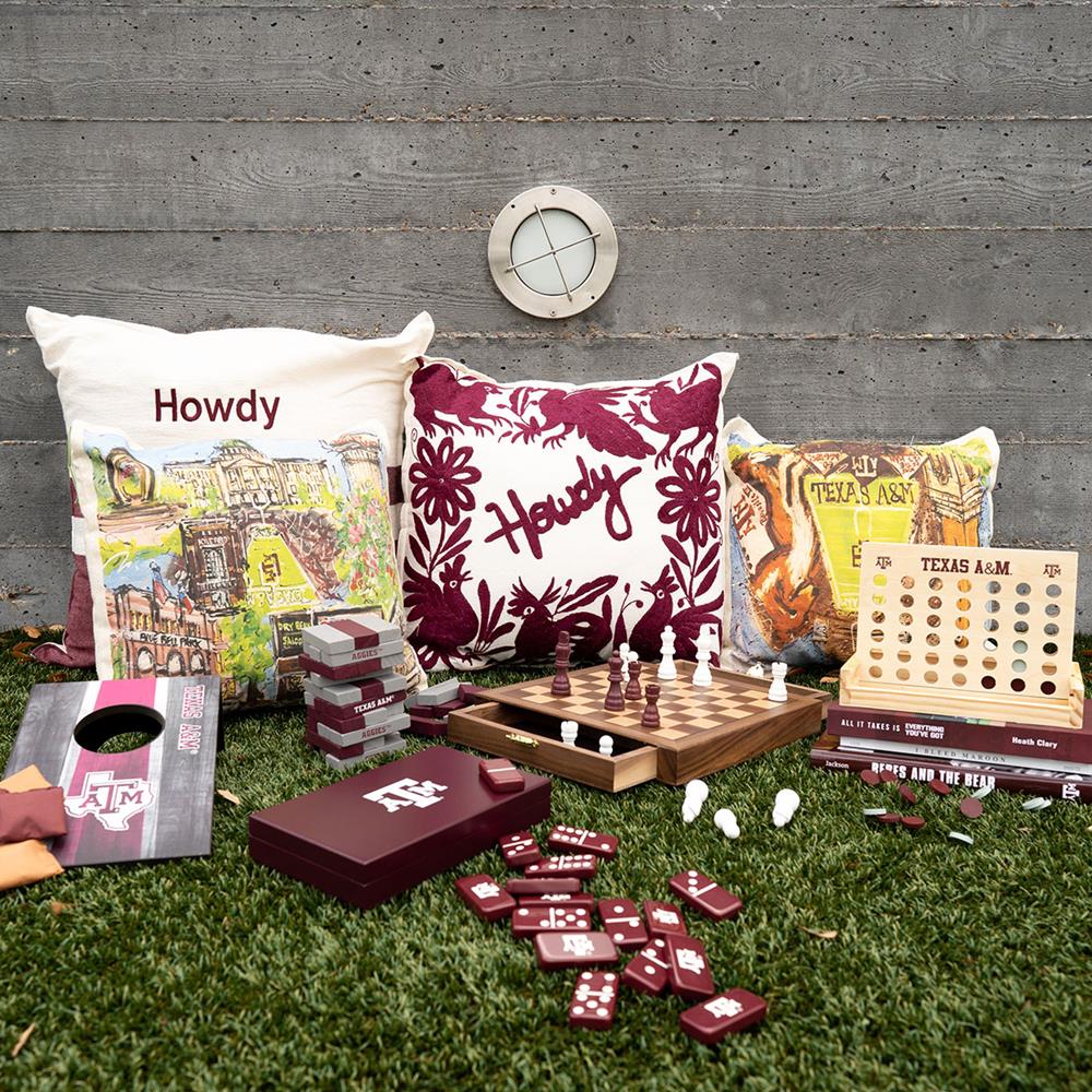 Texas A&M Dominoes Gift Box Set 