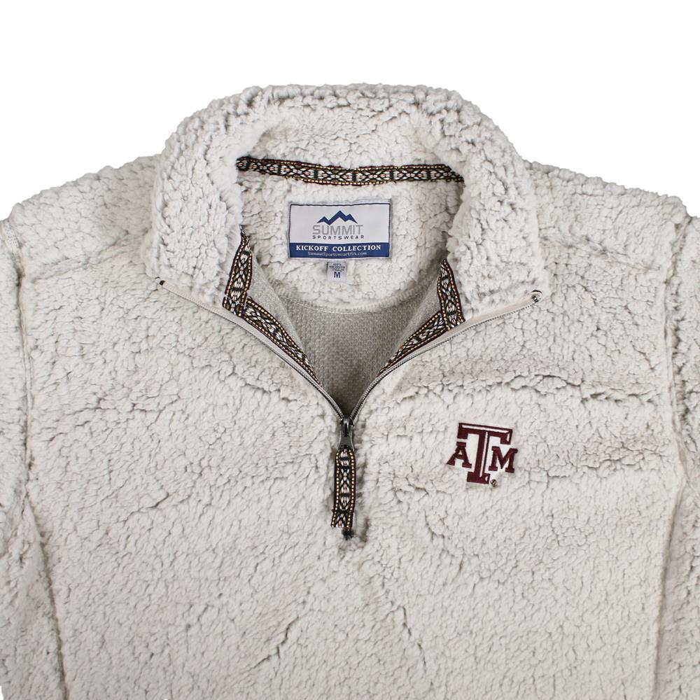 a&m sherpa pullover