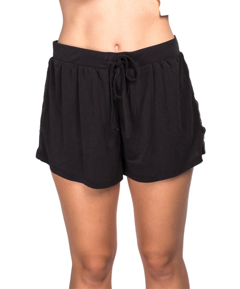 Womens Amia Shorts Black Aggieland Outfitters