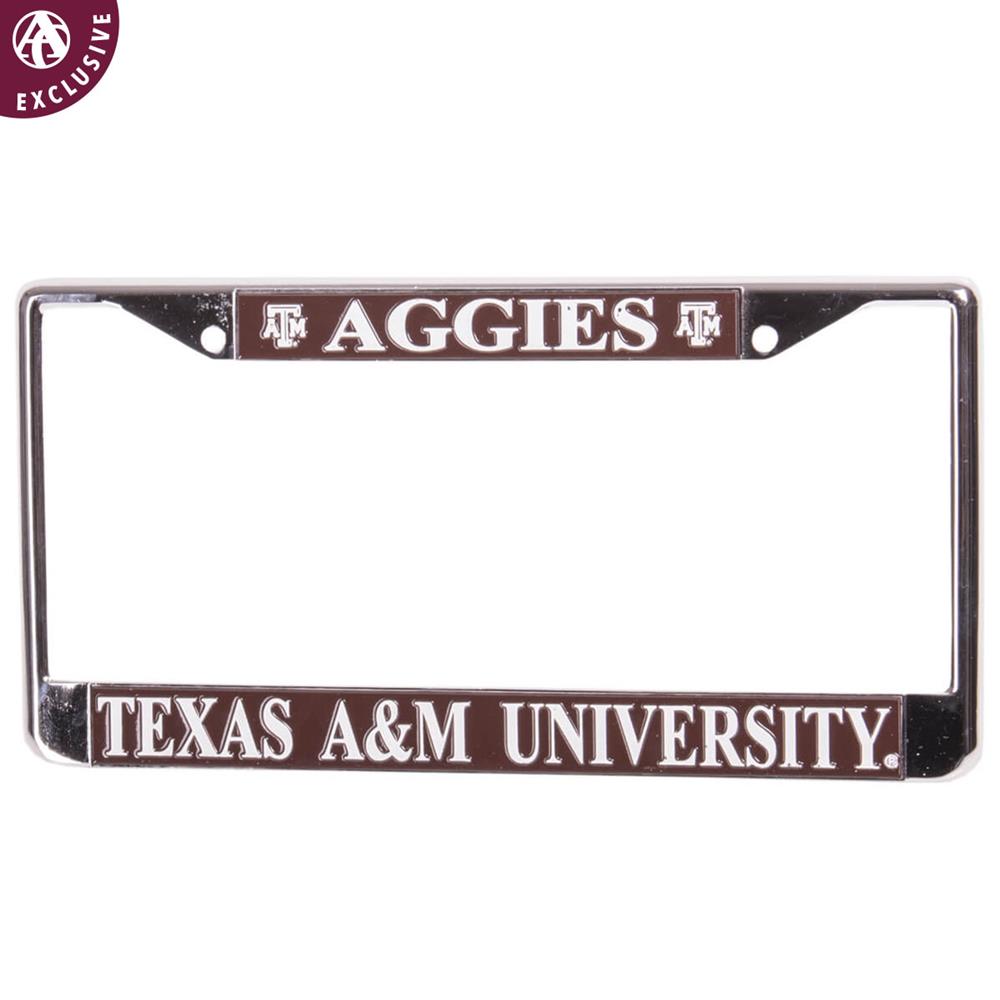 Texas Southern University College Alumni Metal License Plate Frame