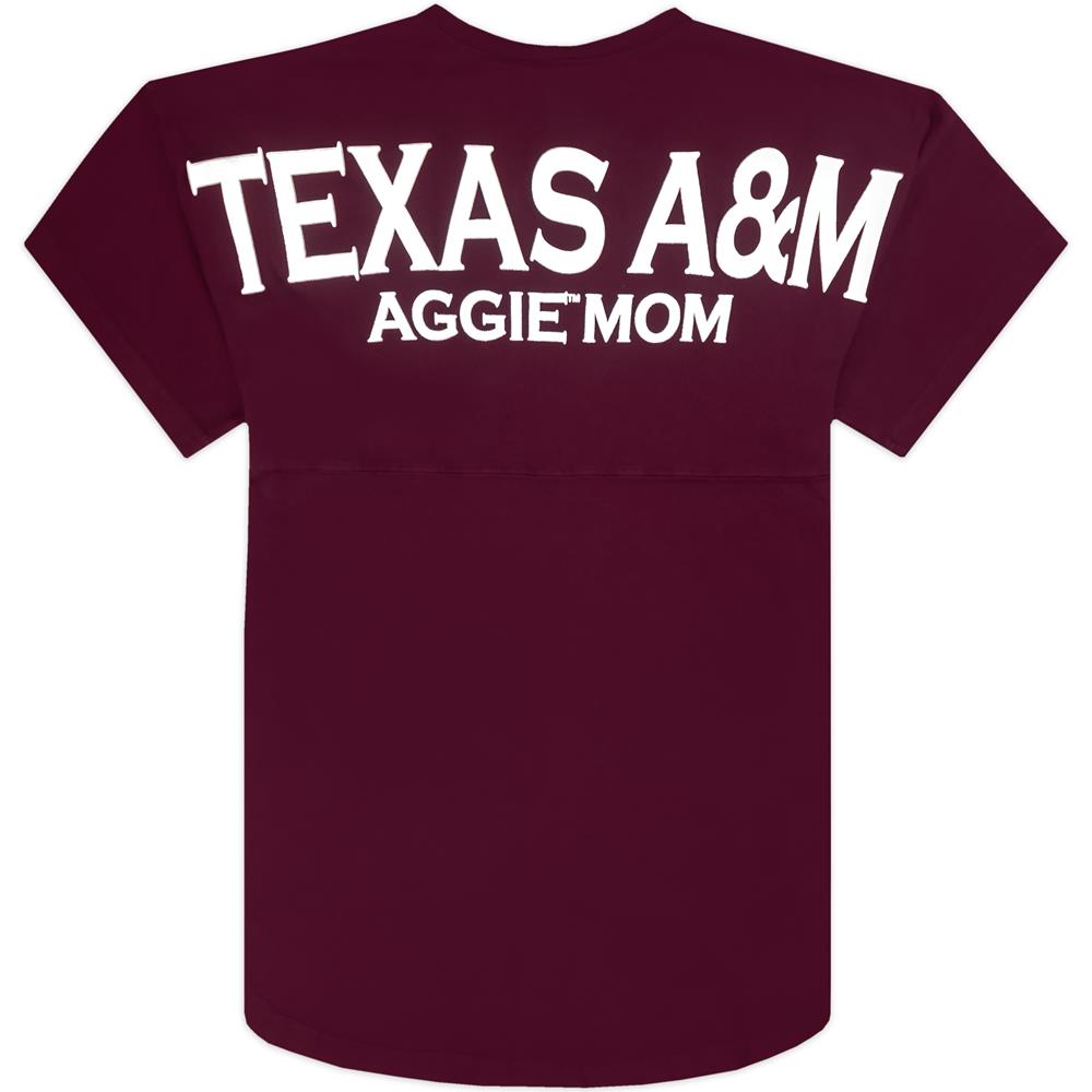 Texas A\u0026M Mom Spirit Jersey Maroon 
