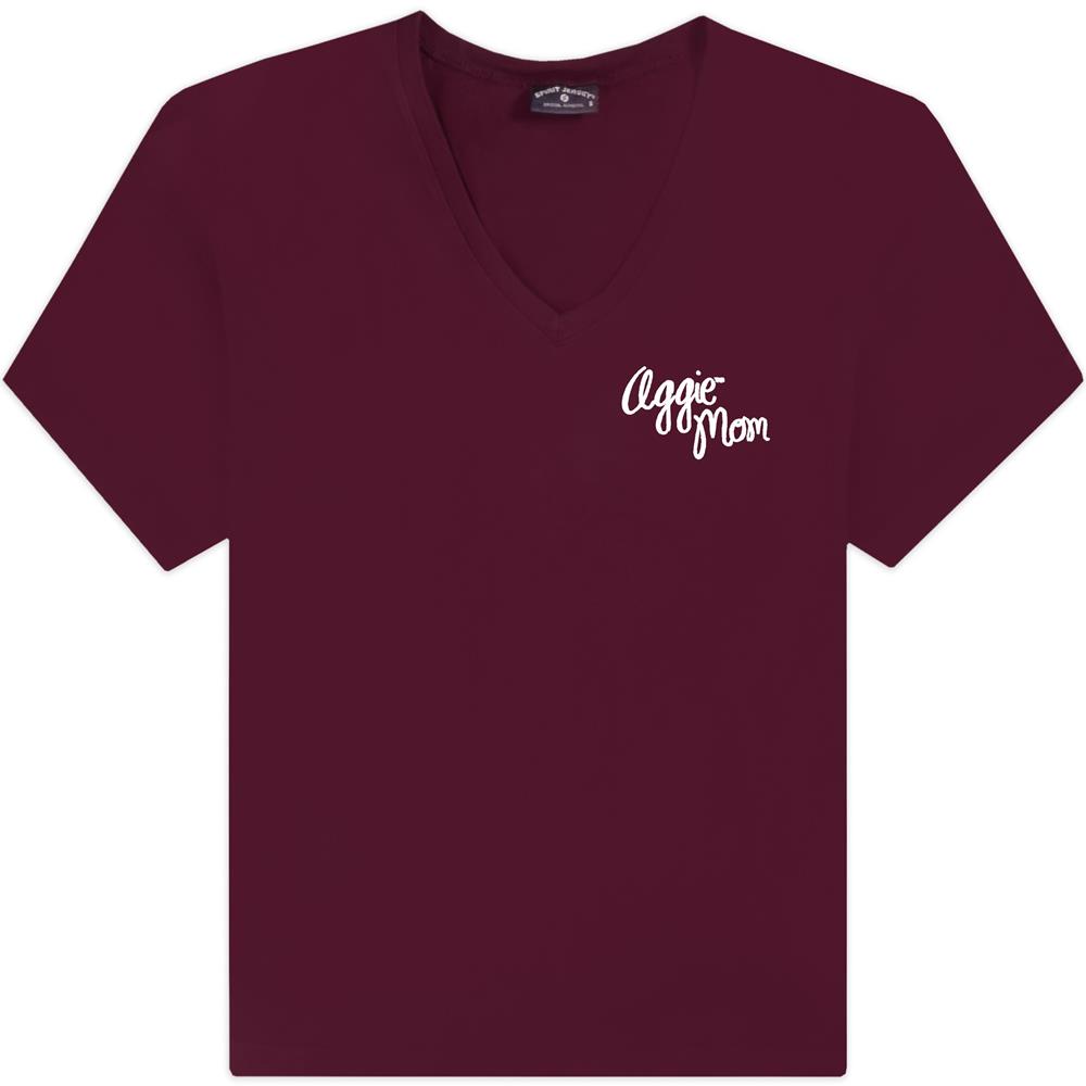 Texas A\u0026M Mom Spirit Jersey Maroon 