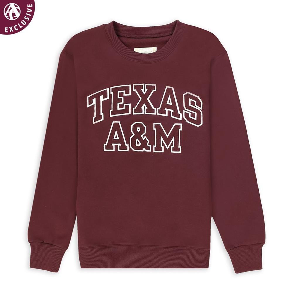 A&m crew neck sweatshirt Clearance