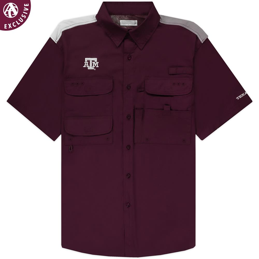 Texas a&m fishing shirt clearance