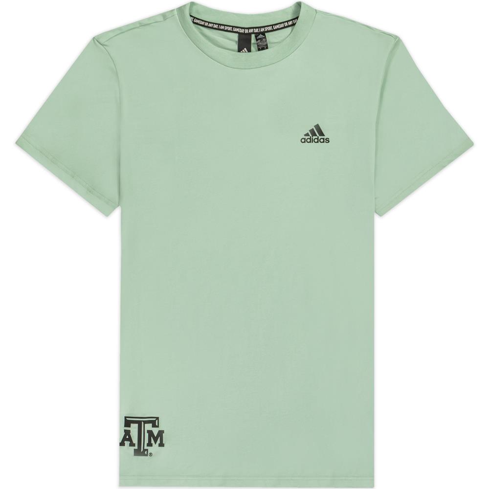 adidas 3 stripe t shirt women's green
