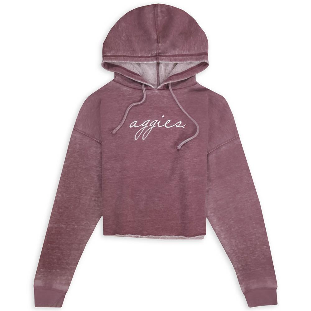 Texas A\u0026M Aggies Campus Crop Hoodie 