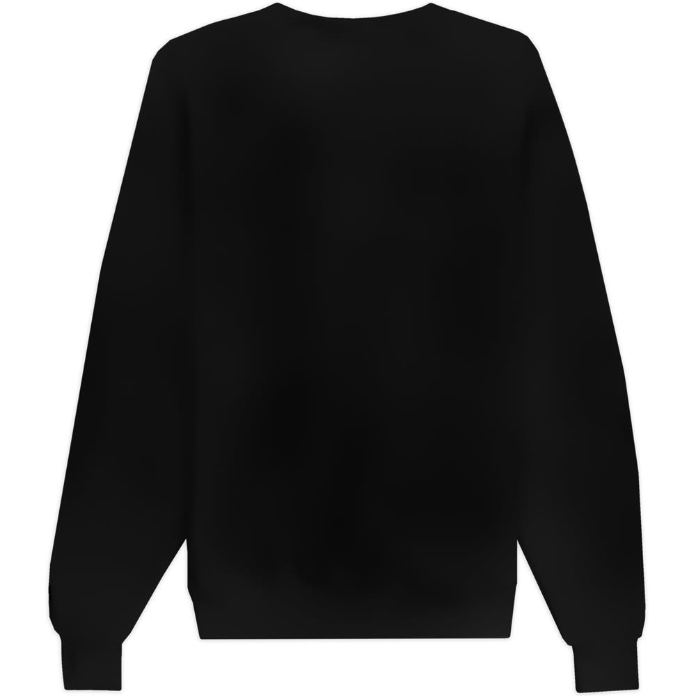 Black crew neck sweatshirt near me clearance
