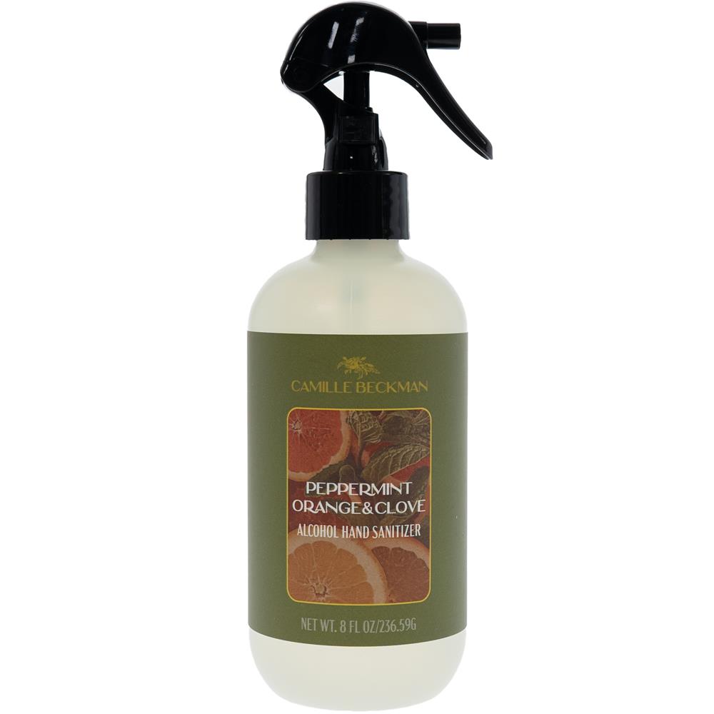 Camille Beckman Peppermint Orange & Clove 8oz. Hand Sanitizer PEPERMINT  ORANGE | Aggieland Outfitters
