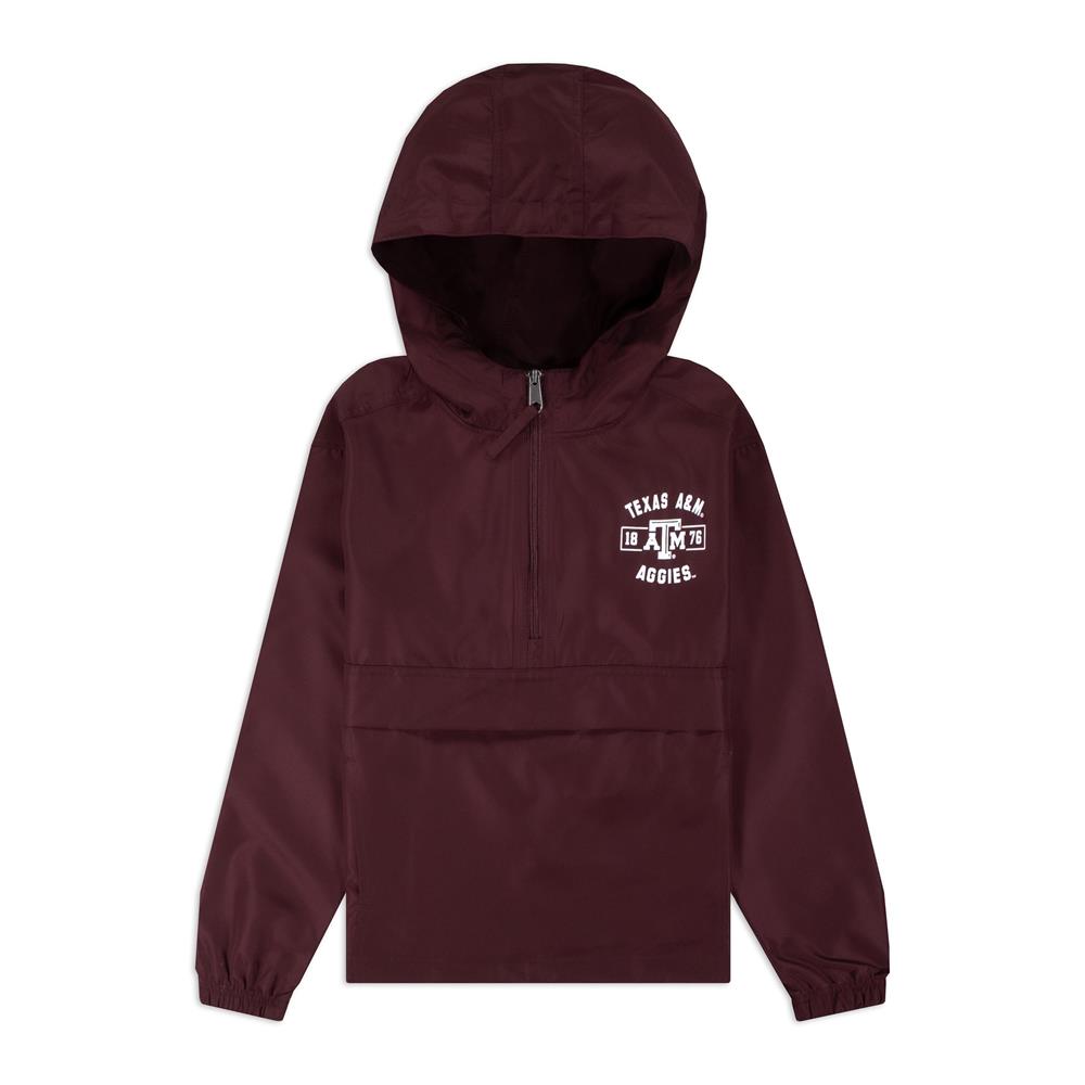 texas a m aggies champion youth packable jacket