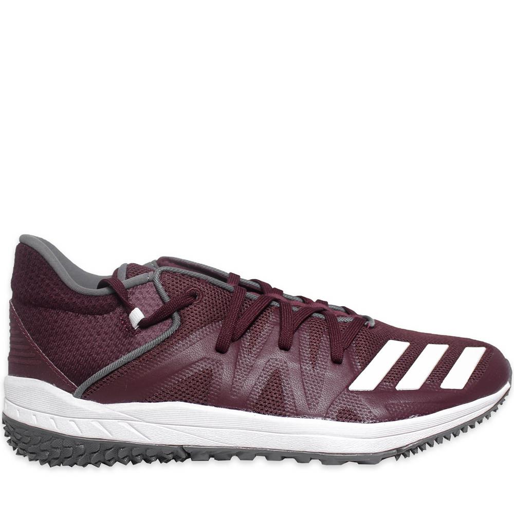 maroon turf shoes