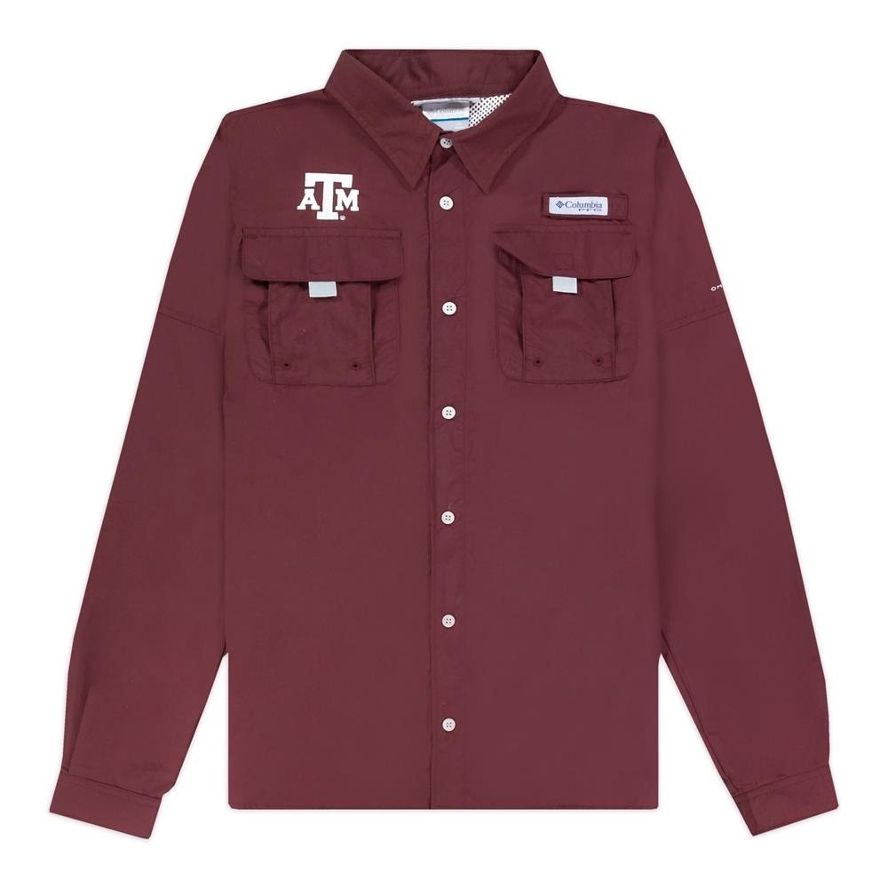 Texas a&m columbia fishing shirt Outlet