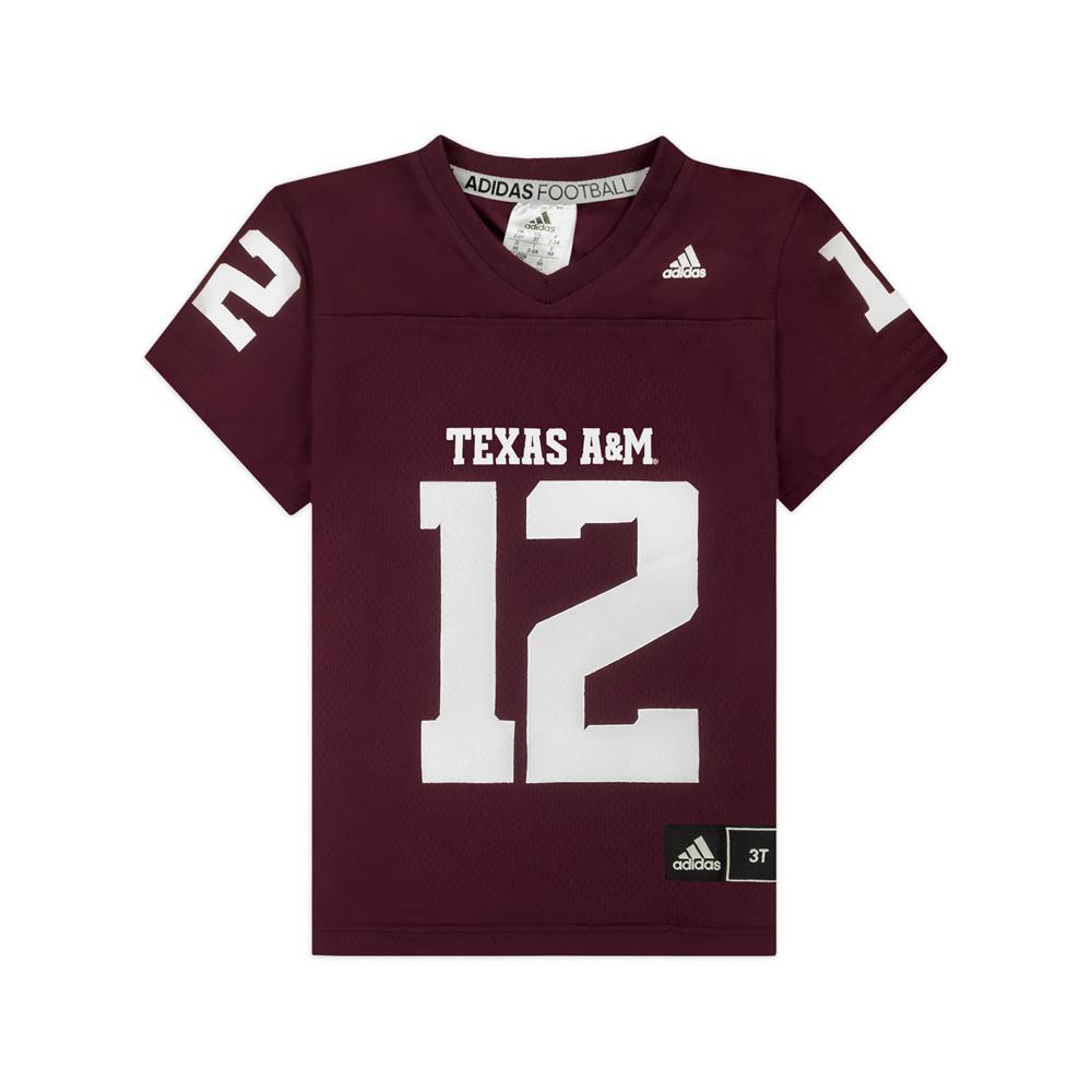 Texas A&M Adidas Replica 2020 Toddler Jersey