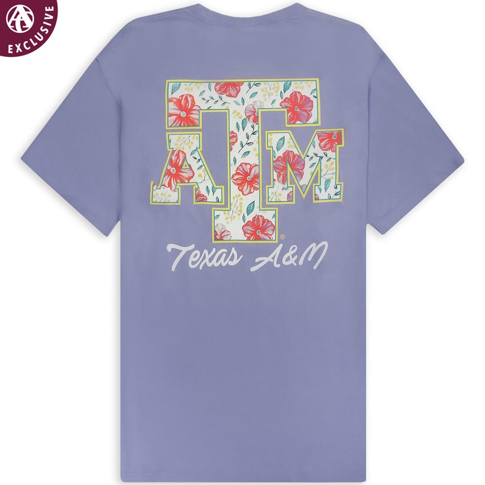 texas a m aggies floral feeling good t shirt