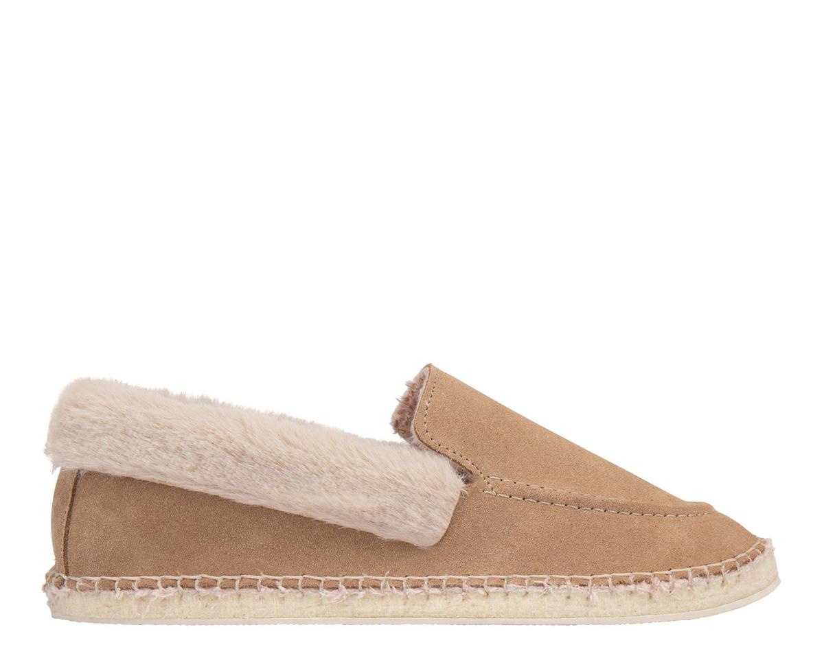 Manebi Aspen Slipper Washed Beige Darien Sport