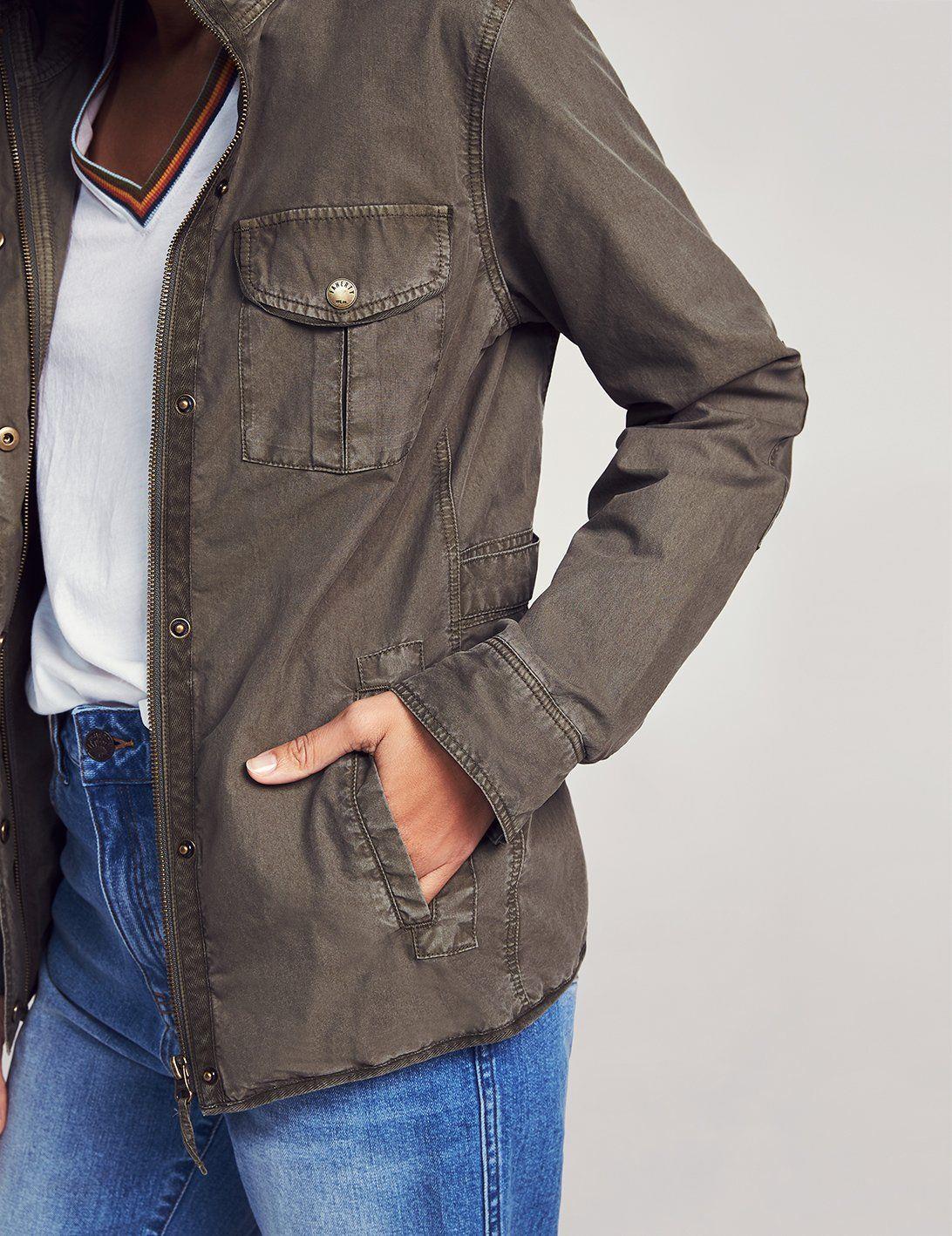 Acadia Utility Jacket Hawkeye Green Darien Sport