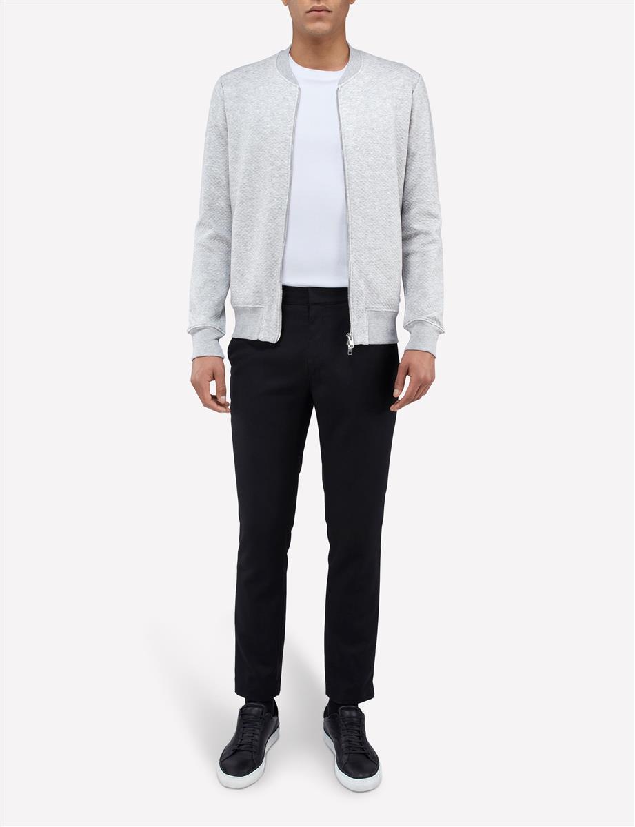 greys micro quilt jacket