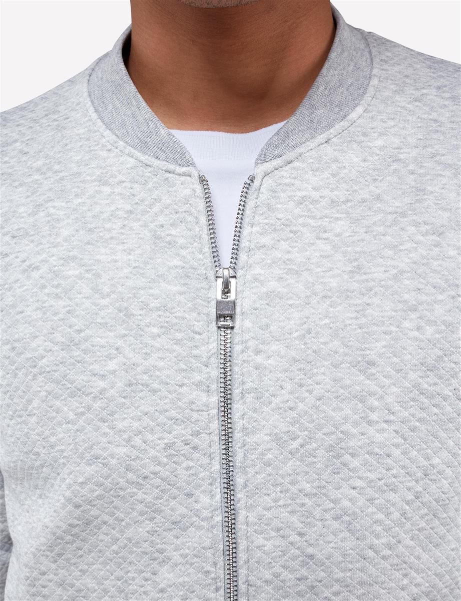 greys micro quilt jacket