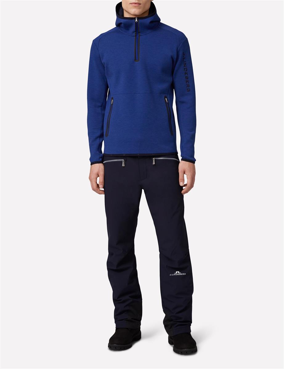 j lindeberg logo tech hoodie