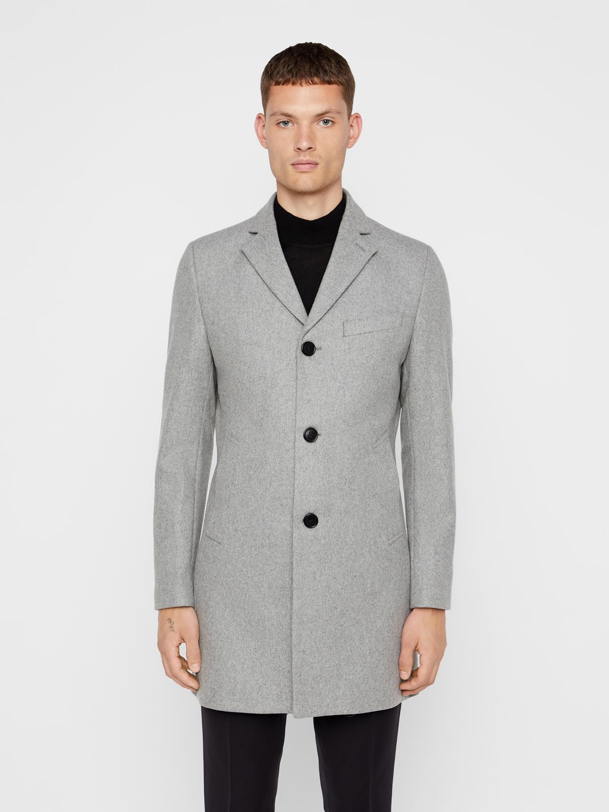 Grey melton coat Clearance