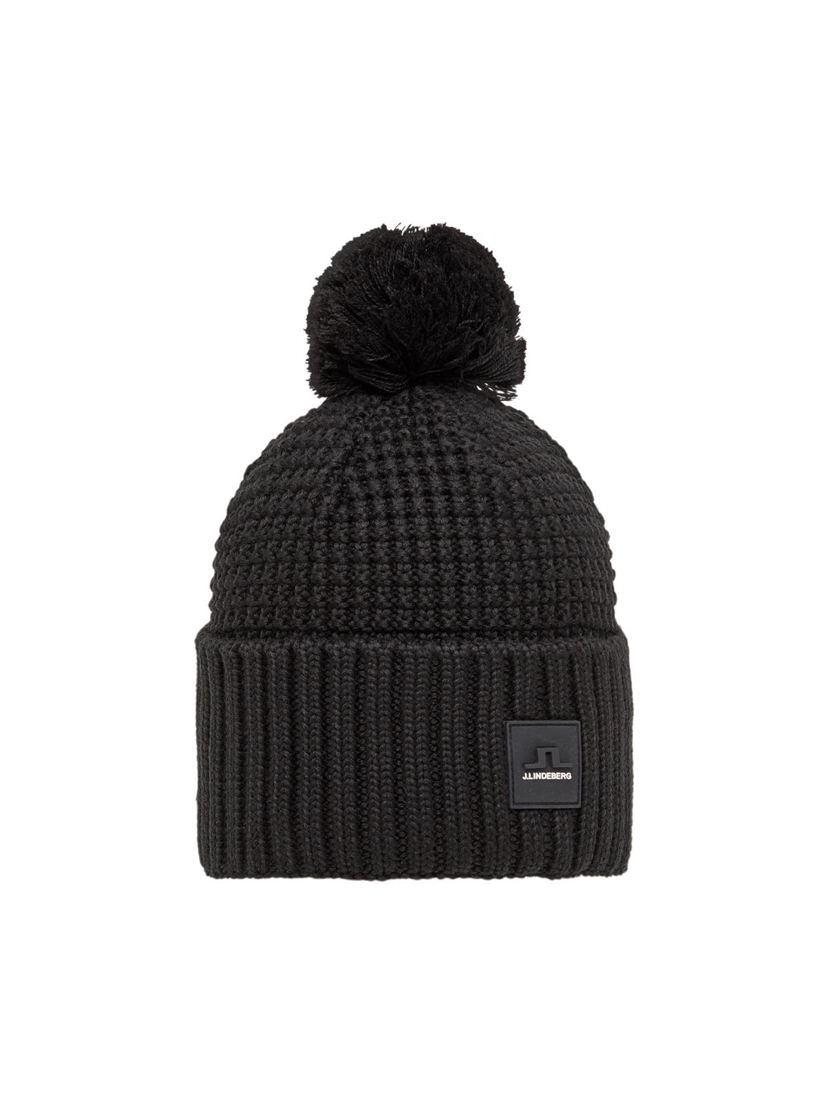 Ball Wool Hat Black J Lindeberg