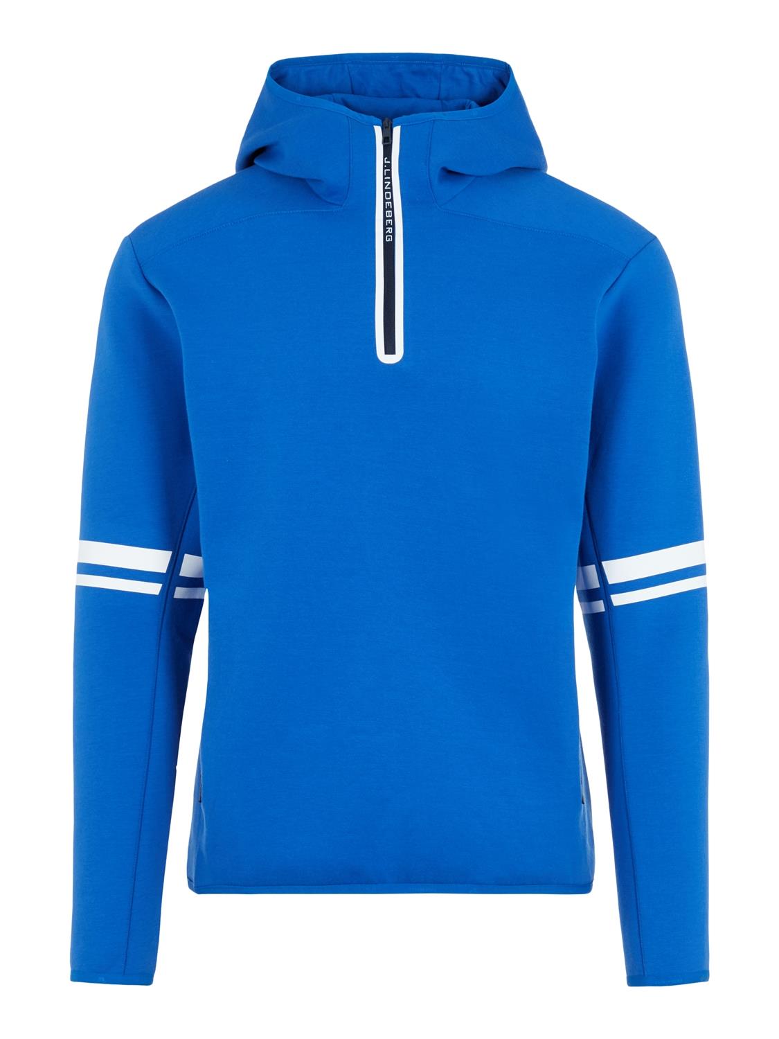 j lindeberg logo tech hoodie