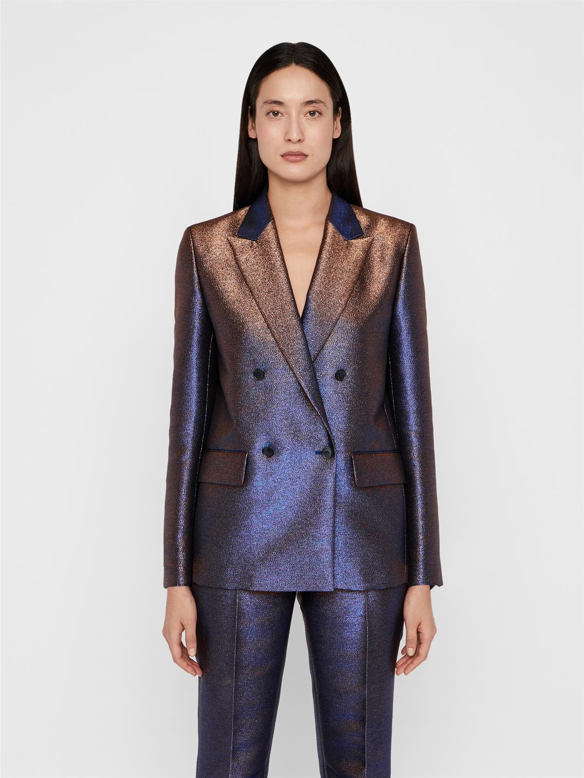 Satin blazer clearance