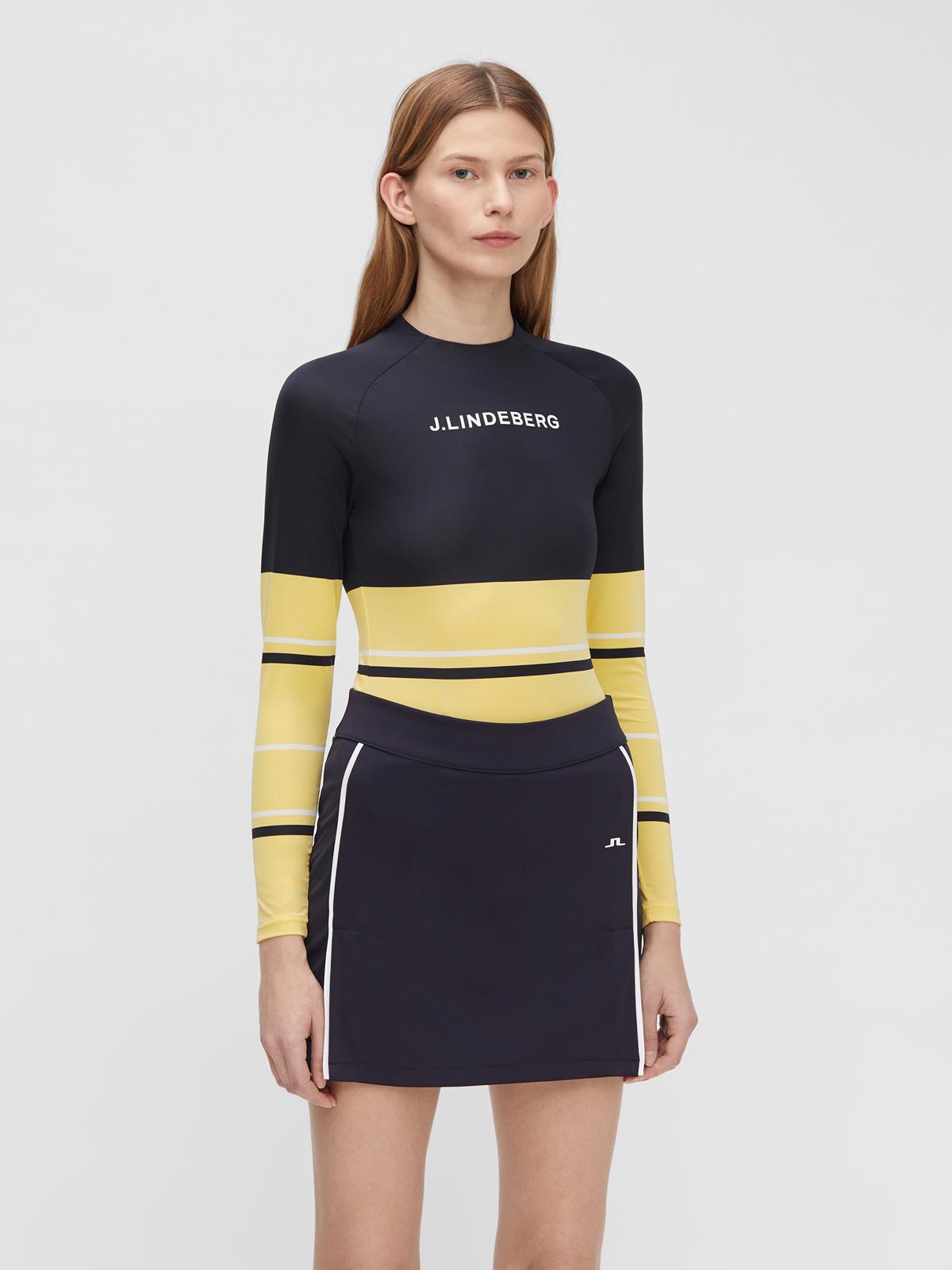 yellow compression top