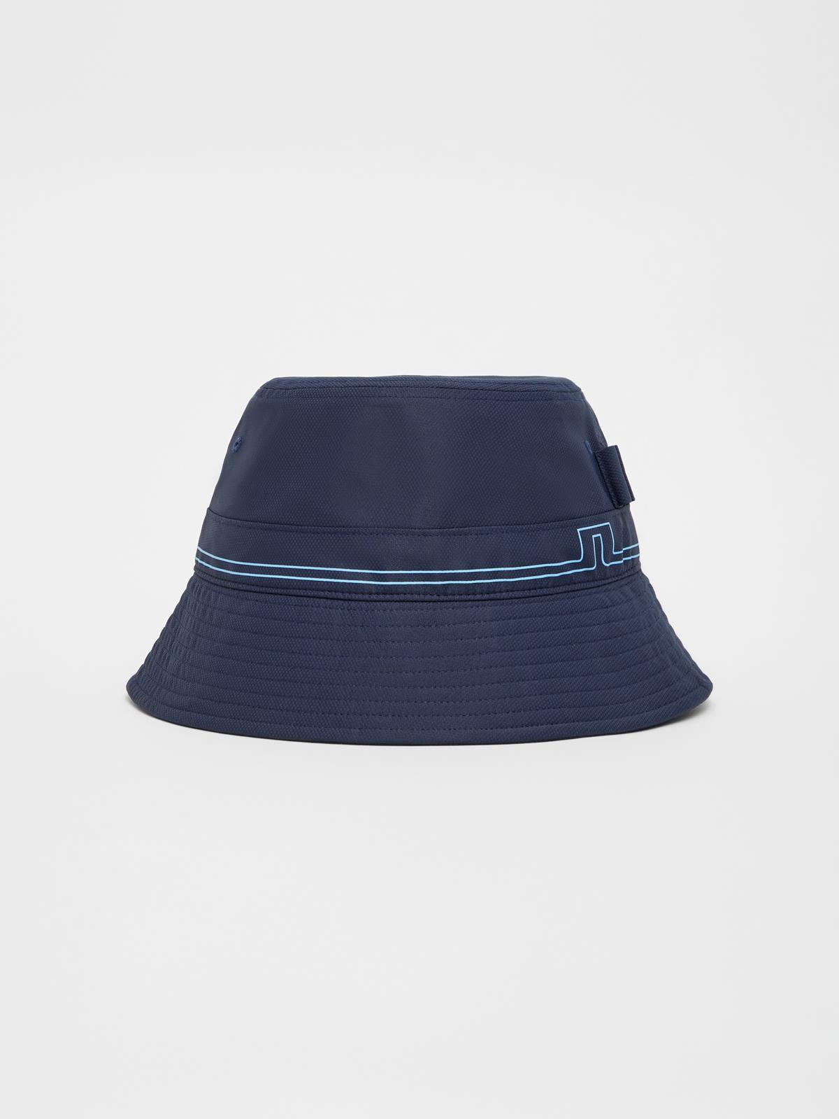 Hans Golf Bucket Hat Jl Navy J Lindeberg