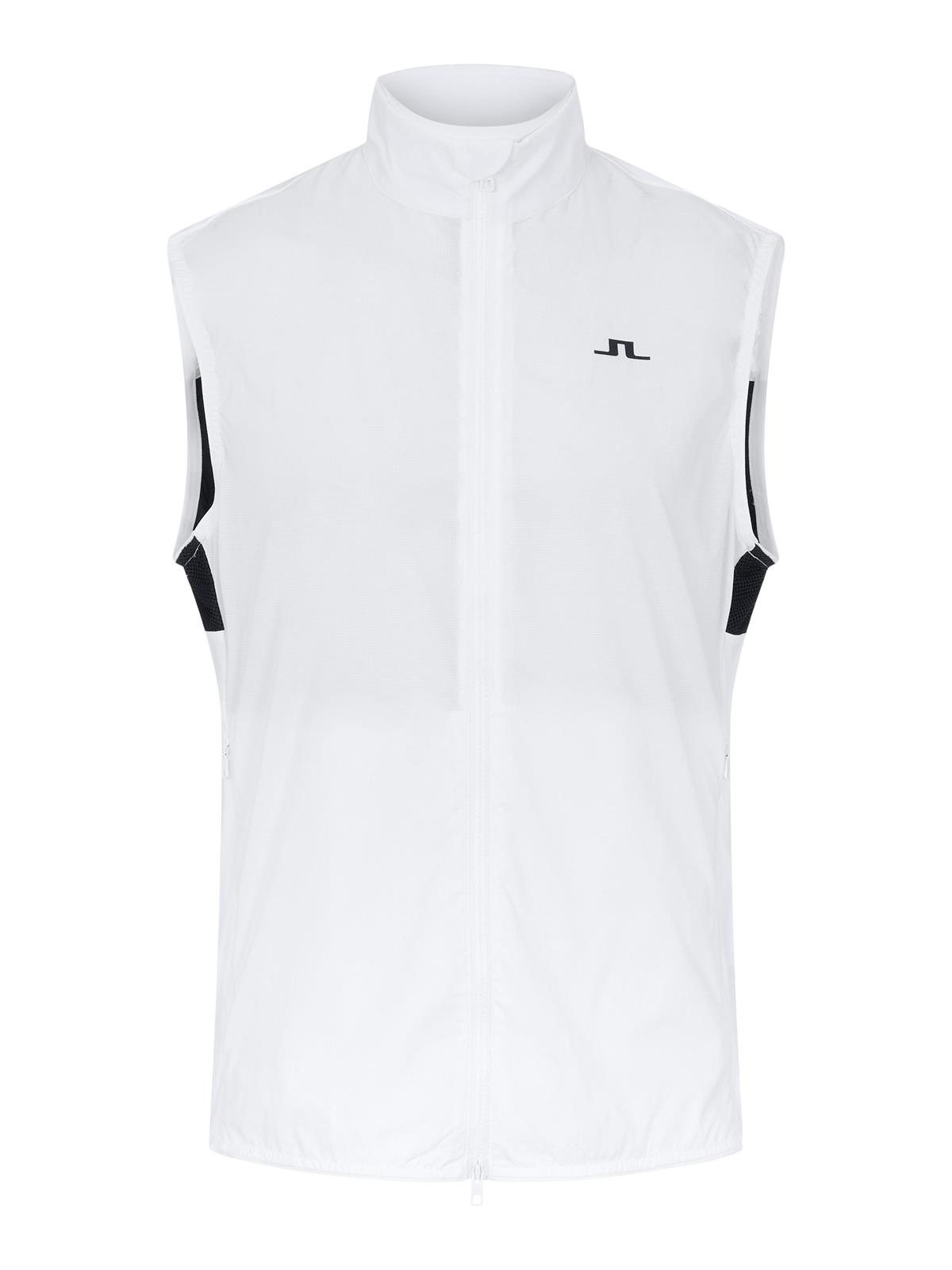 Dale Light Golf Vest White J Lindeberg