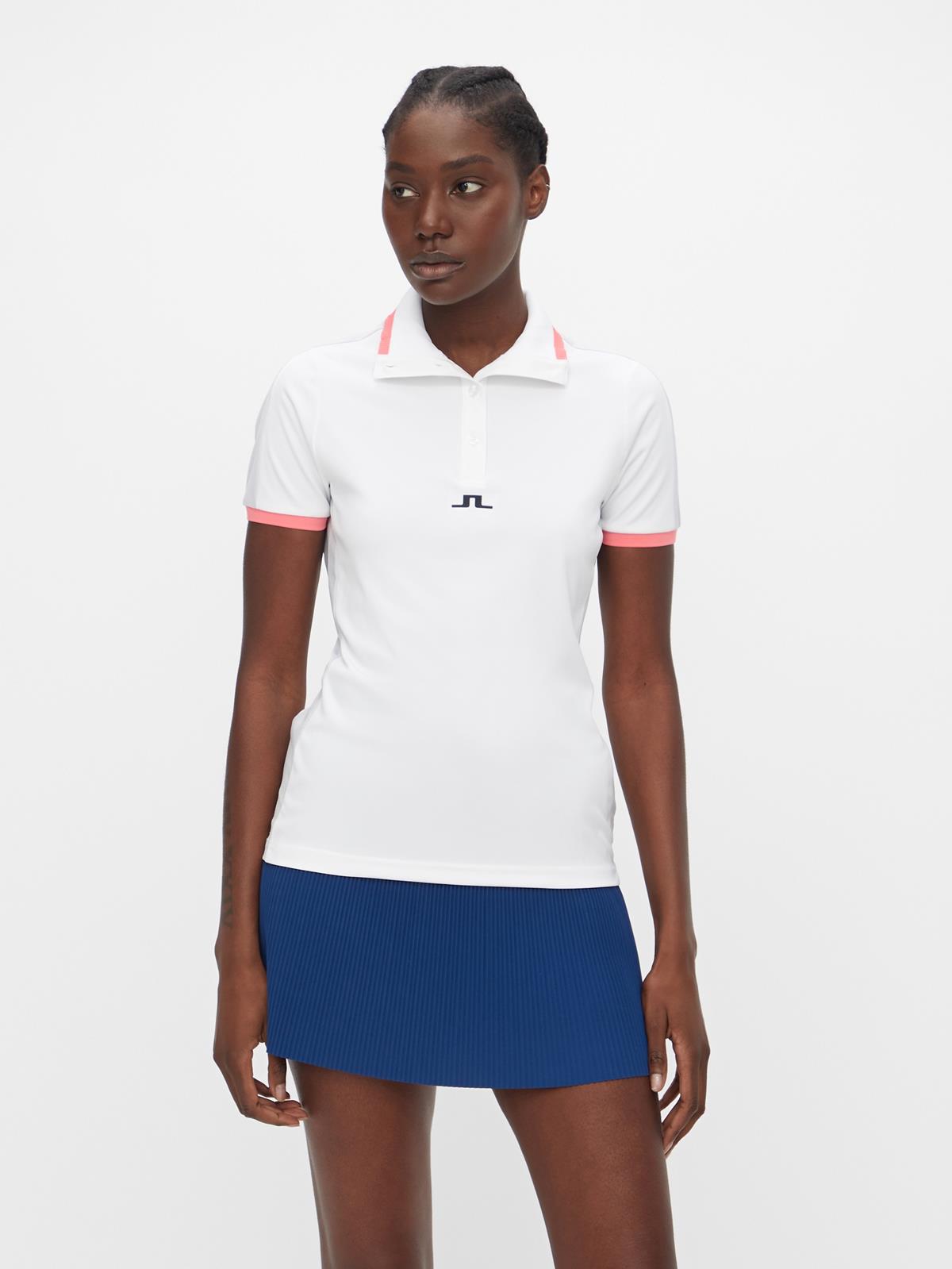 golf polo white