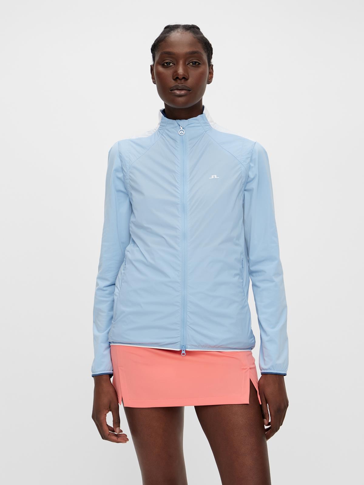 Celest Golf Vest Summer Blue J Lindeberg