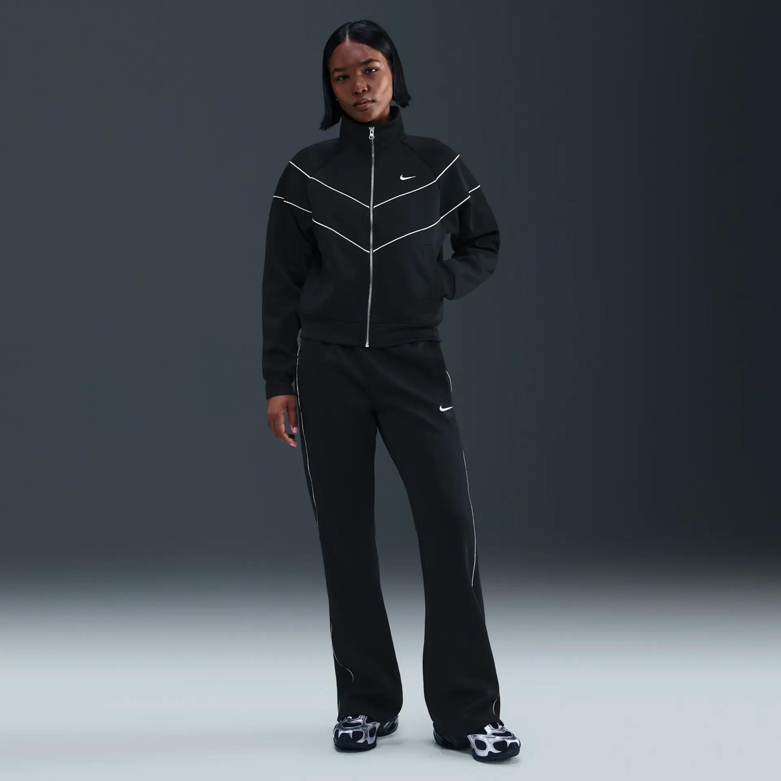 women's nike sportswear heritage polyknit jacket