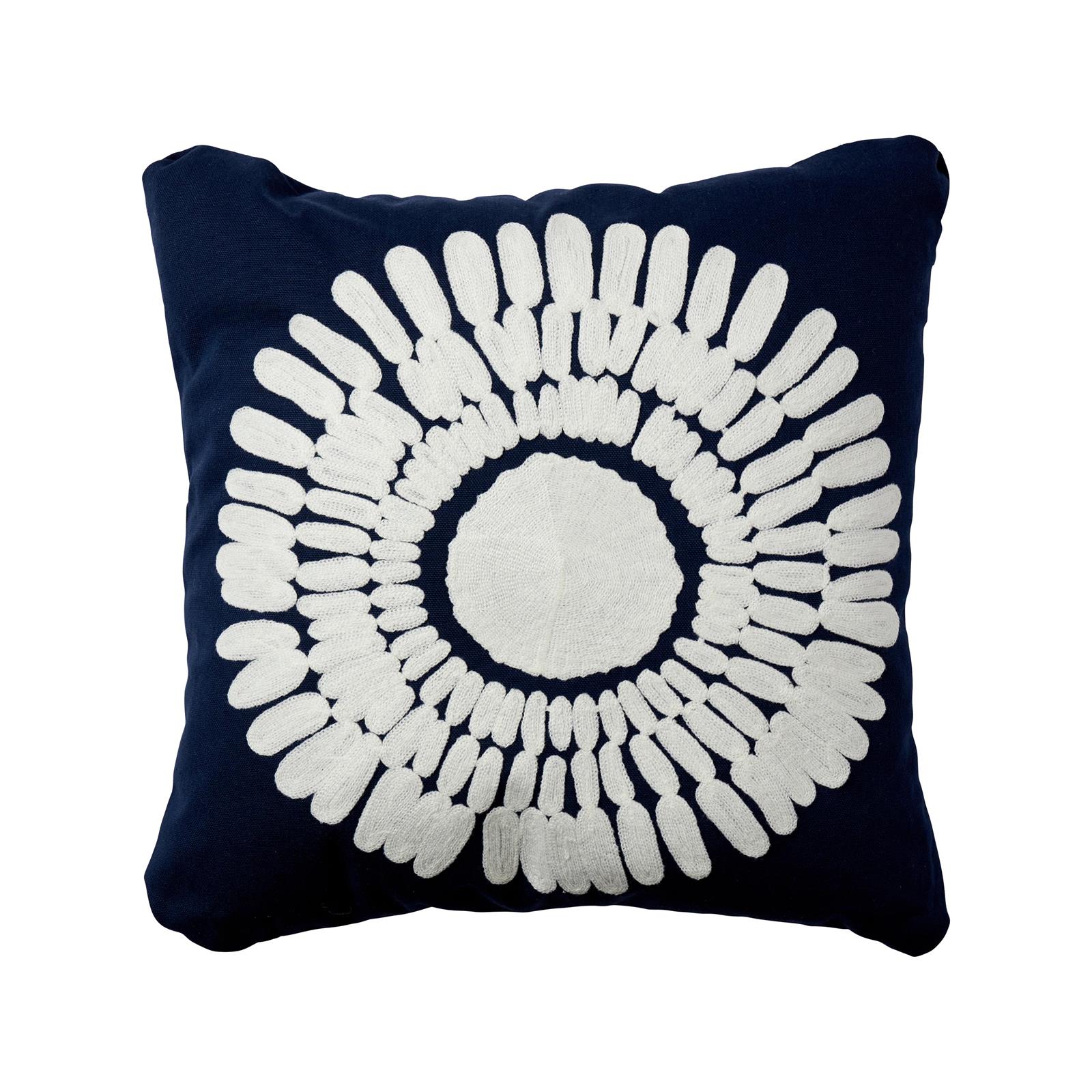 Mariner Cotton Coastal Love Decorative C Navy Gibbons