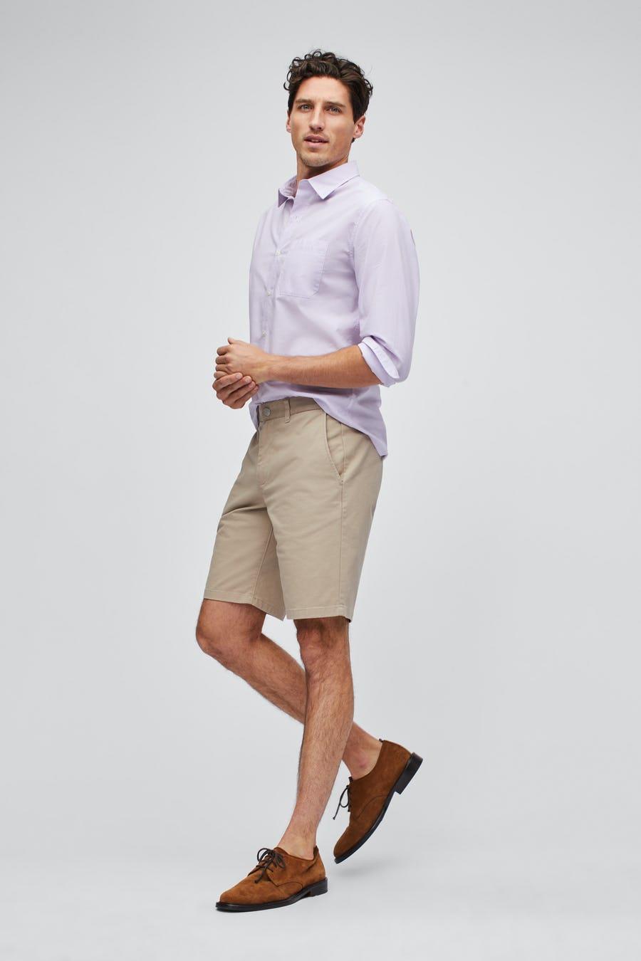 STRETCH WASHED CHINO SHORT 9 INCH BAJA 