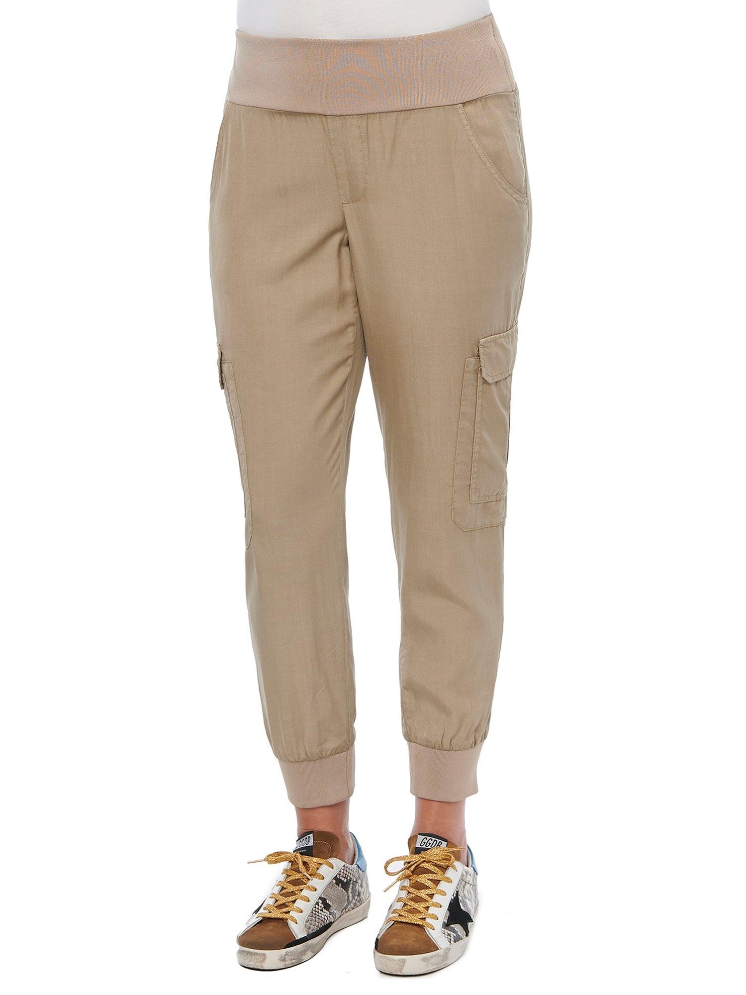 PATCH POCKET UTILITY JOGGER WALNUT 