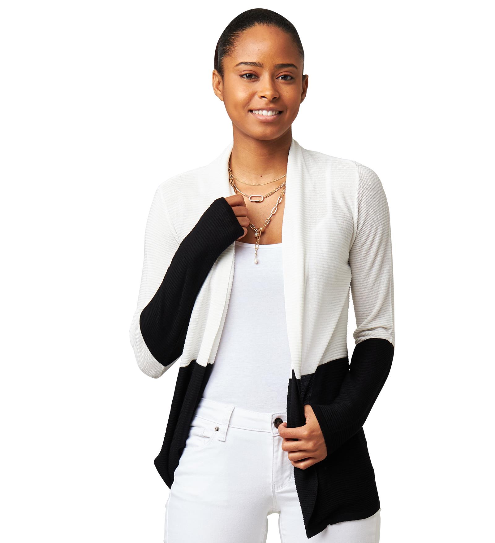 CYRUS - Long Sleeve 3/4 Length Cardigan 