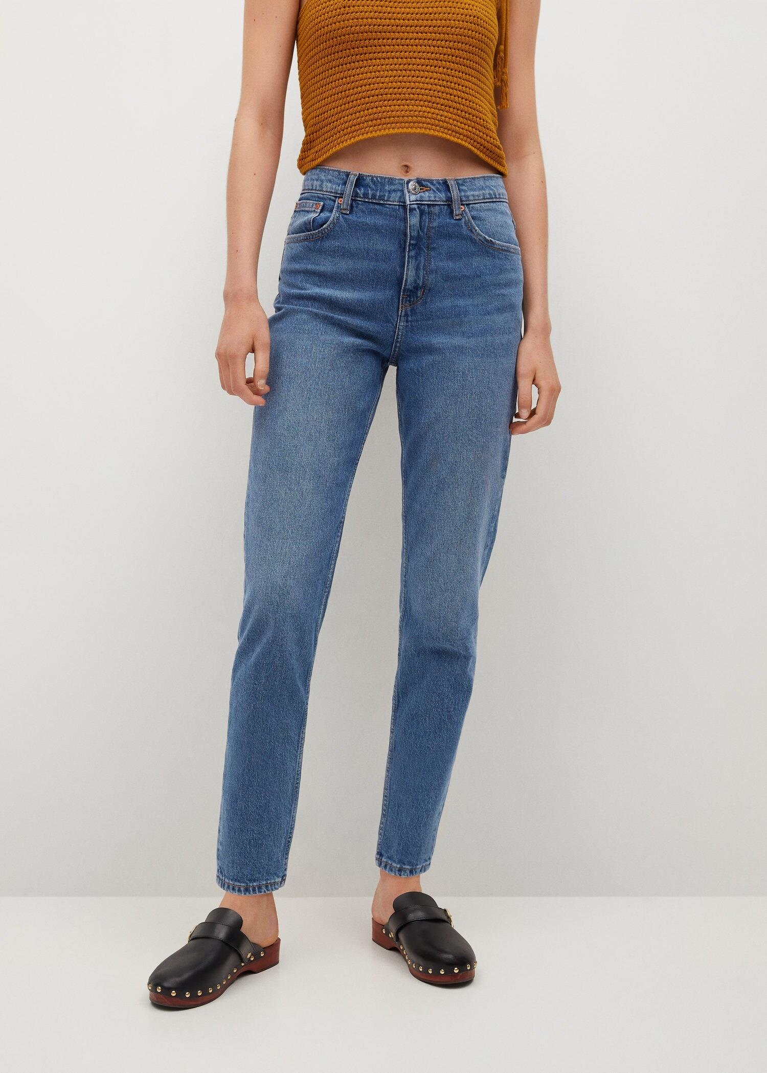 JEAN NEWMOM MEDIUM BLUE | Gibbons