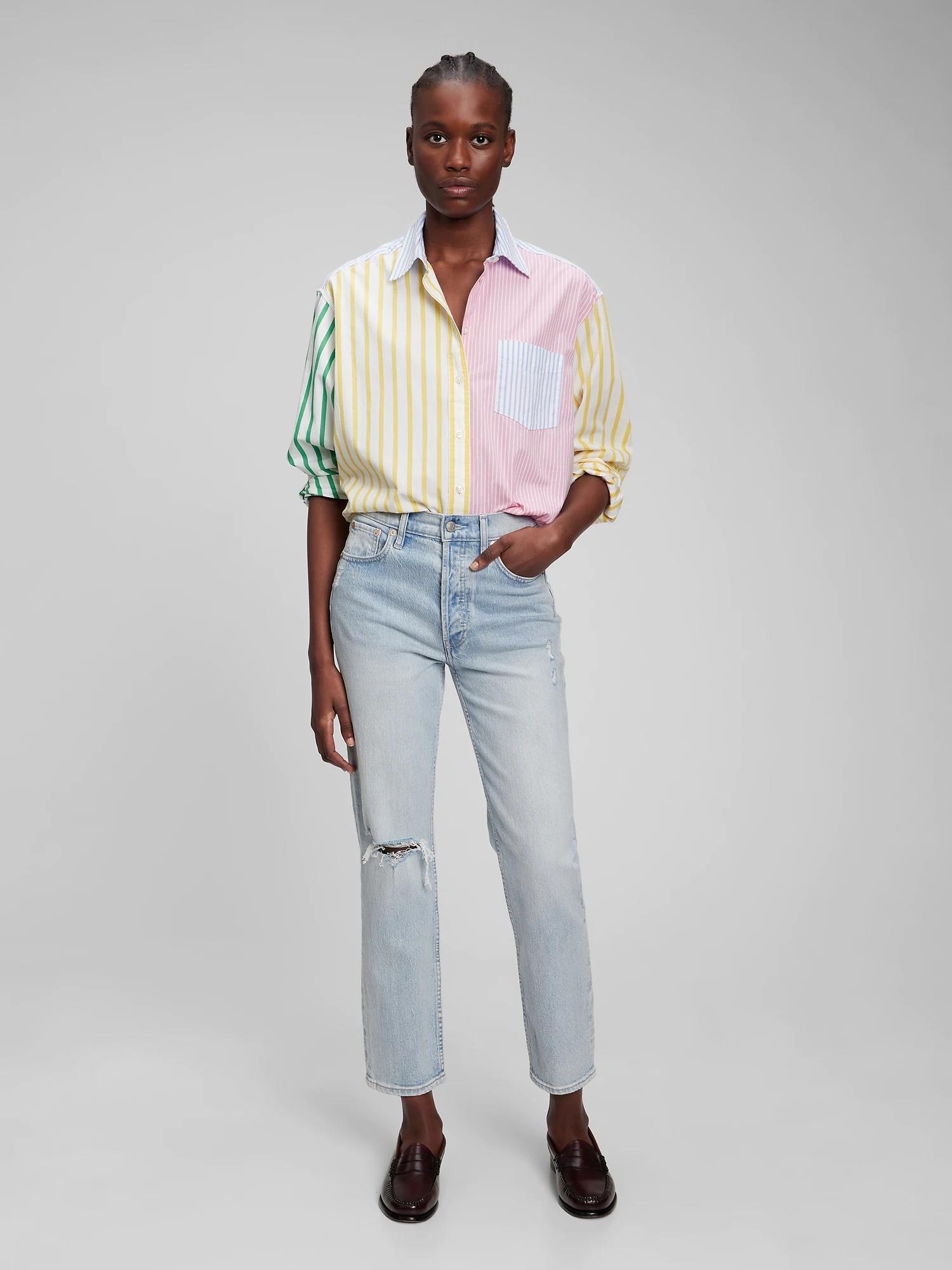 Gap big shirt clearance