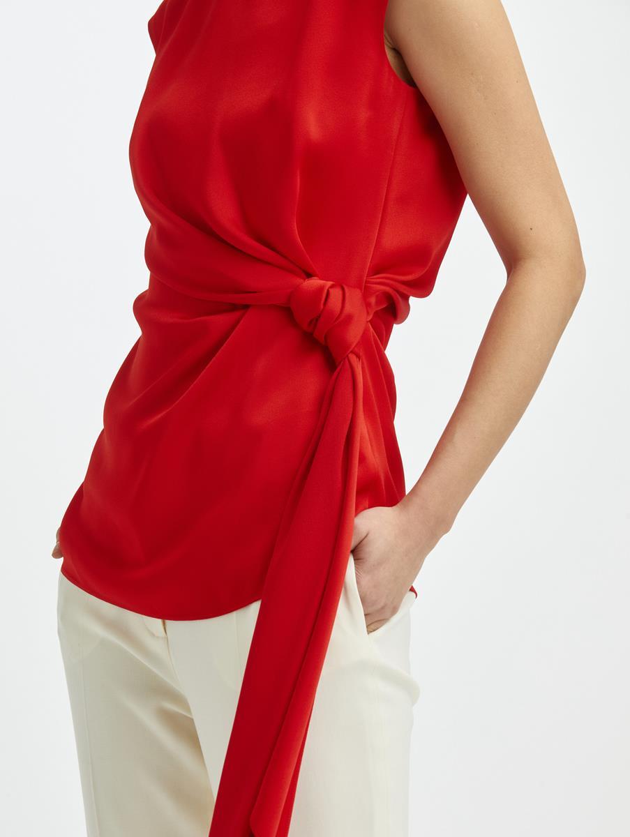 side knot blouse