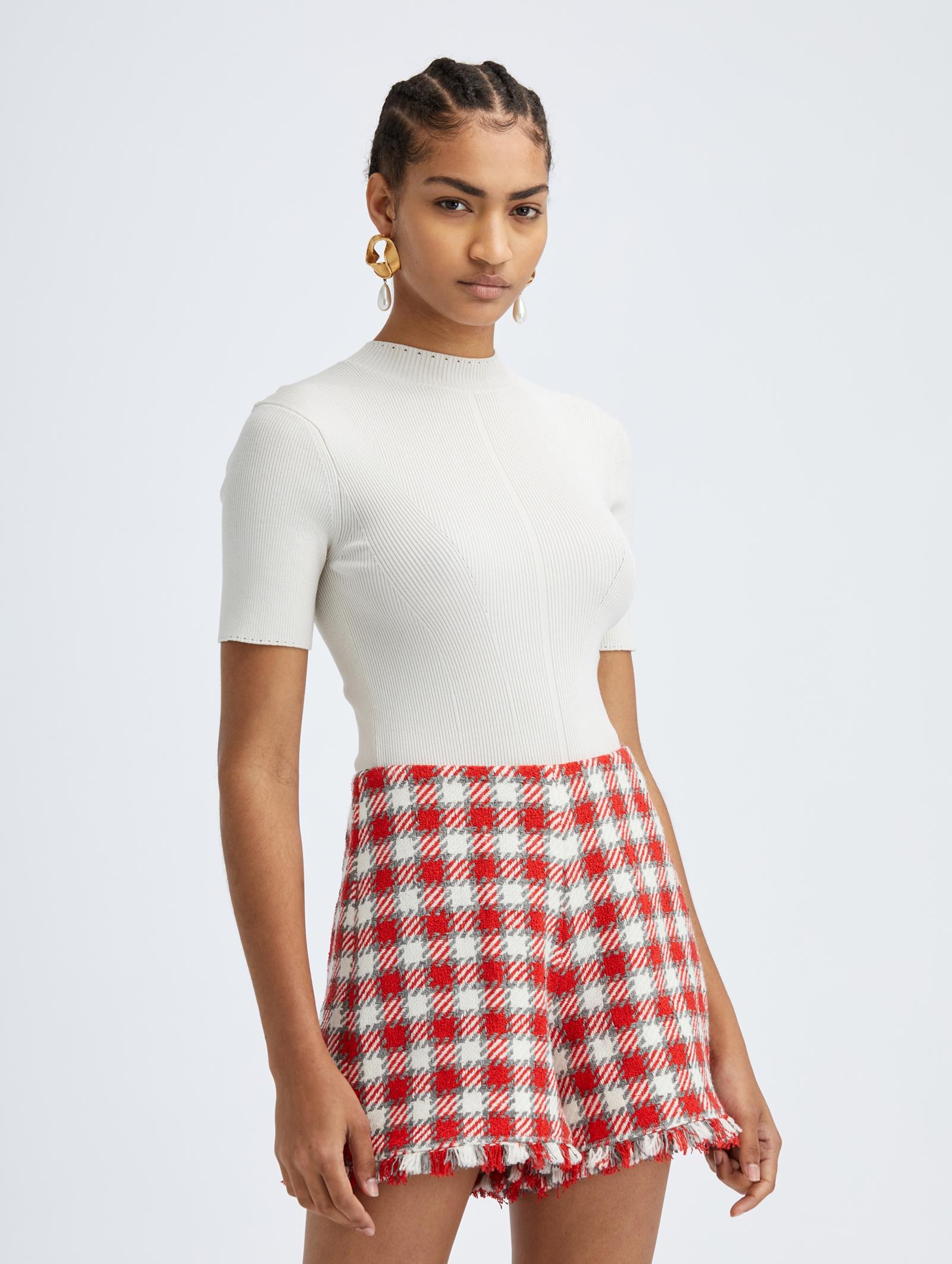 Knit Short Sleeve Pullover | Blouses 