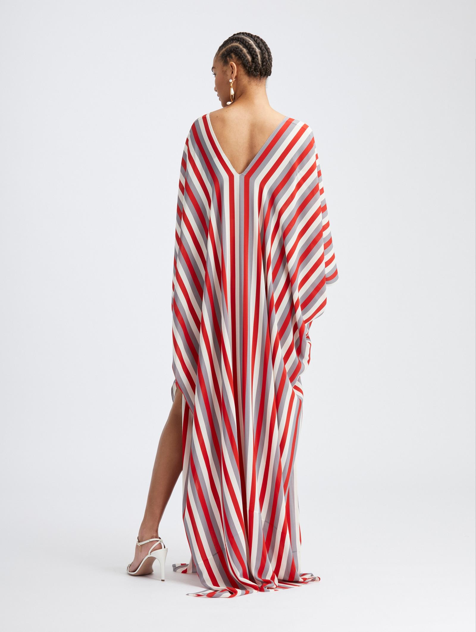 striped caftan