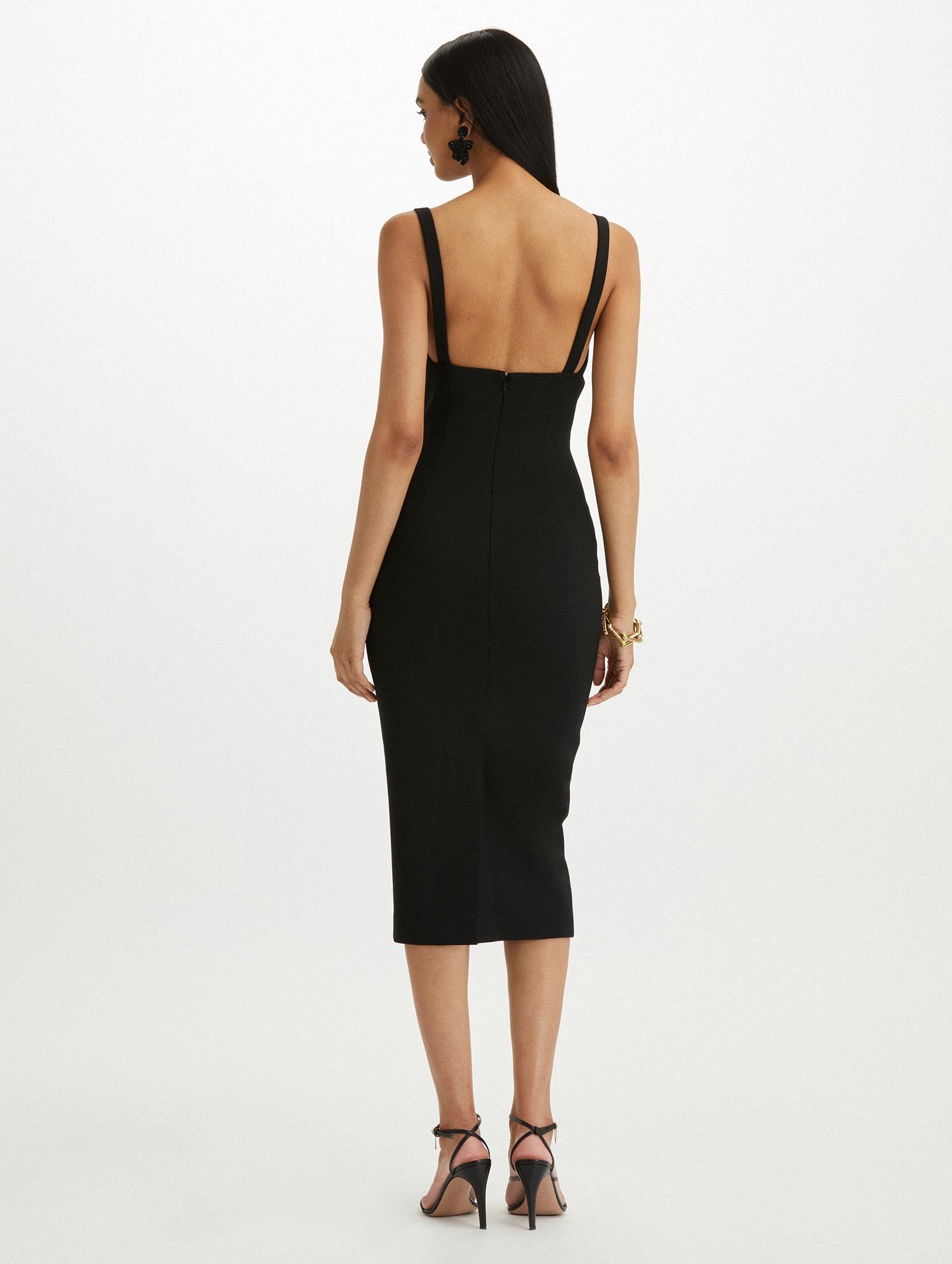 Sleeveless Sweetheart Dress | Dresses | Oscar de la Renta Black | Oscar de  la Renta