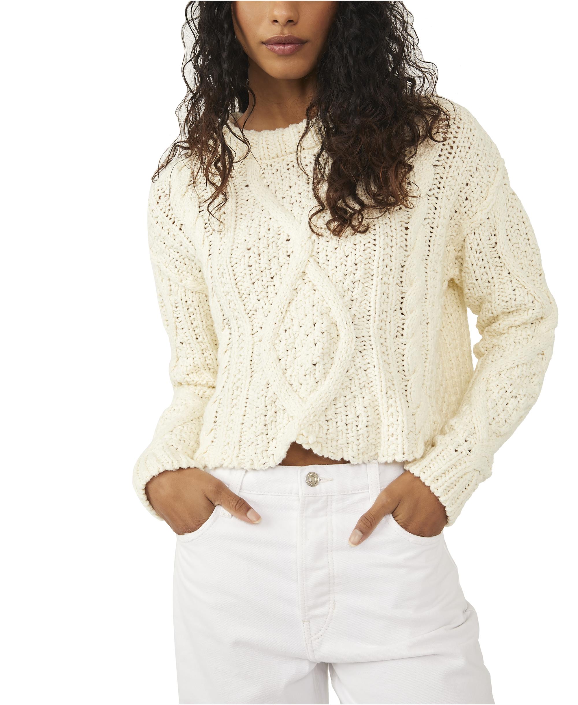 ラッピング】 【セール】Cut Out Cable Knit Top /カットアウト
