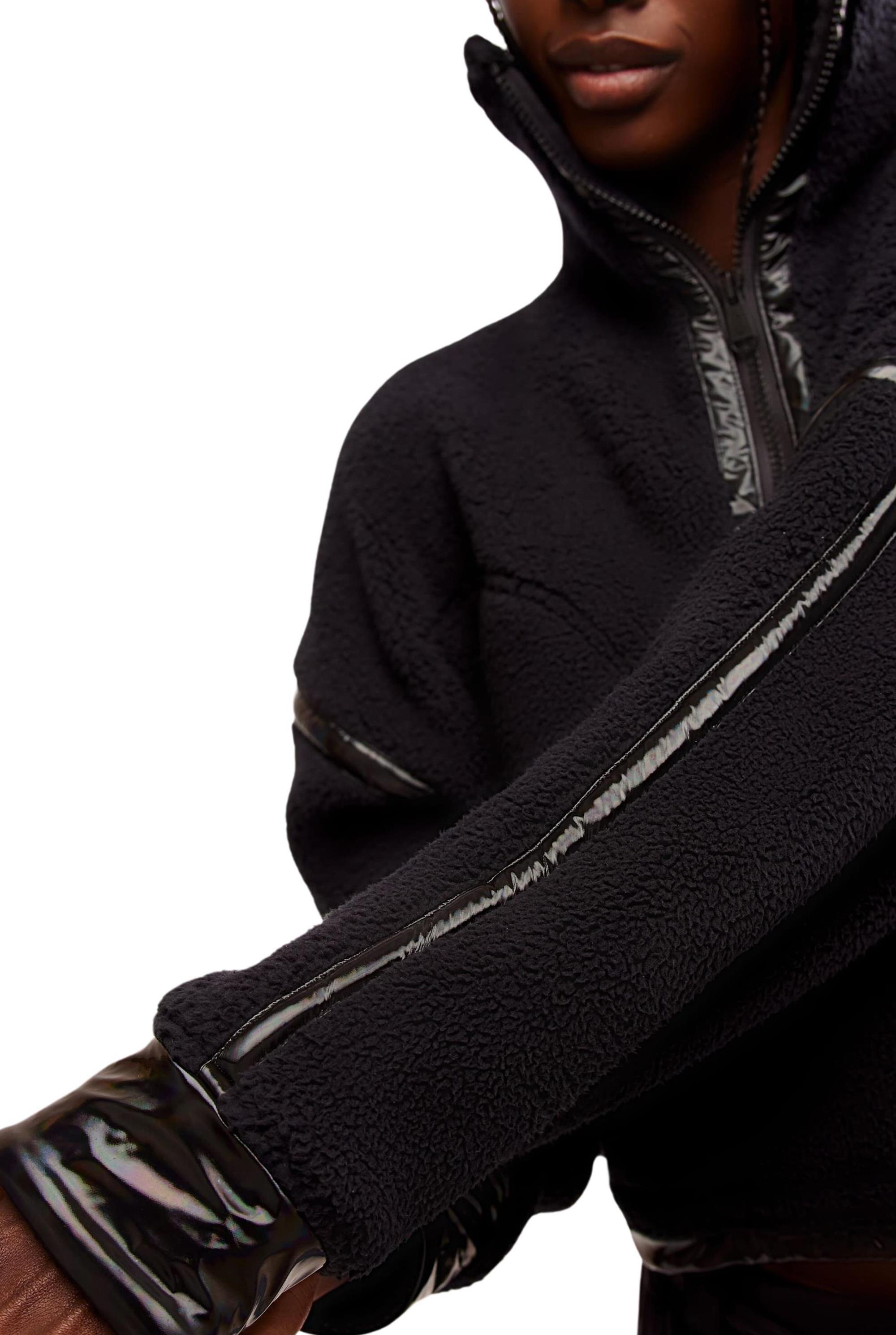 MOUNTAIN HIGH 1/2 ZIP SHINE black combo | South Moon Under