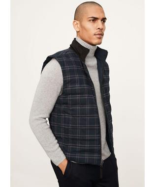 QUILTED REVERSIBLE VEST