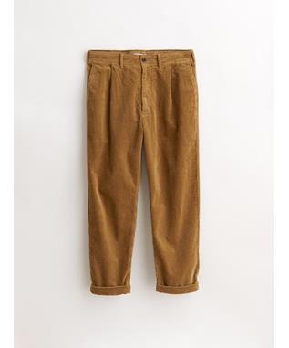 STANDARD PLEATED PANT IN RUGGED CORD
