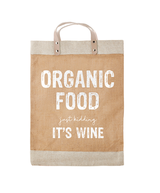 FARMERS MARKE TOTE JUST KIDDING