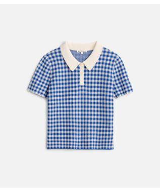 CARLY POLO IN GINGHAM
