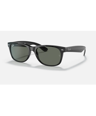 RB2132 NEW WAYFARER BLK G-15 GRN