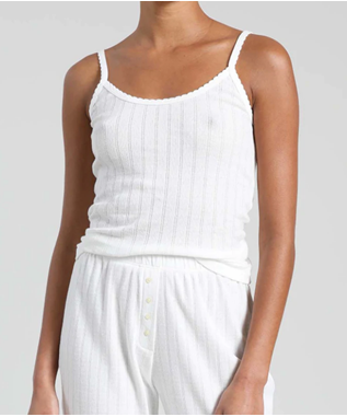 POINTELLE CLASSIC TANK TOP